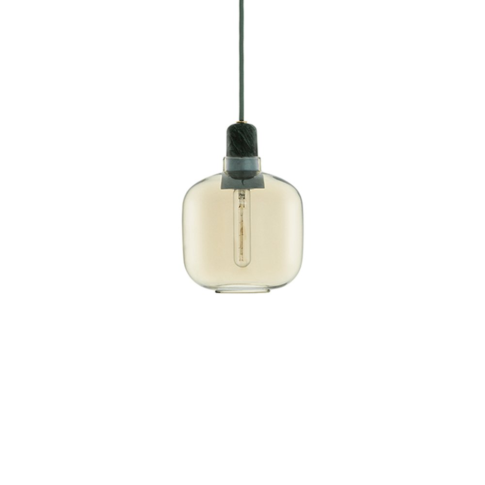 Normann Copenhagen Hanglamp Amp Marble Small - Goud Groen