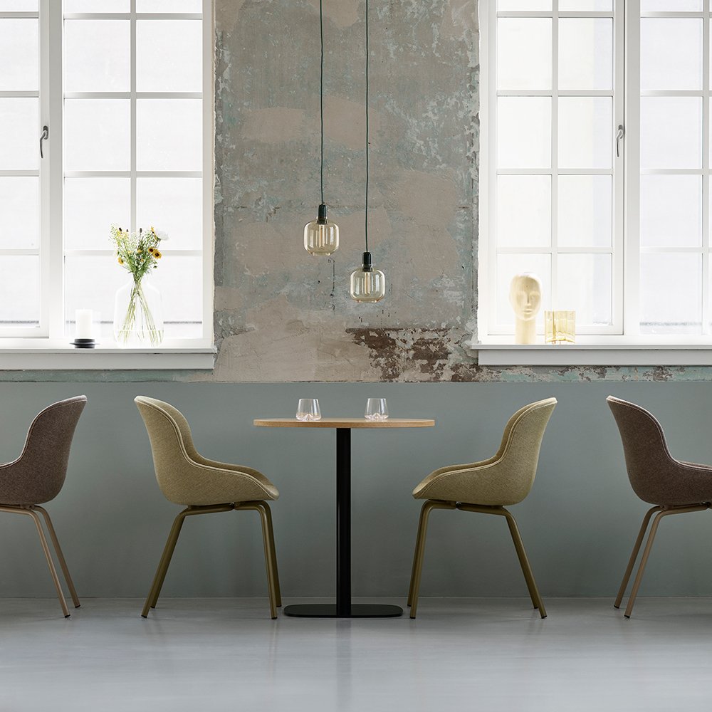 Normann Copenhagen Hanglamp Amp Marble Small - Goud Groen
