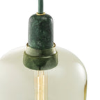 Normann Copenhagen Hanglamp Amp Marble Small - Goud Groen