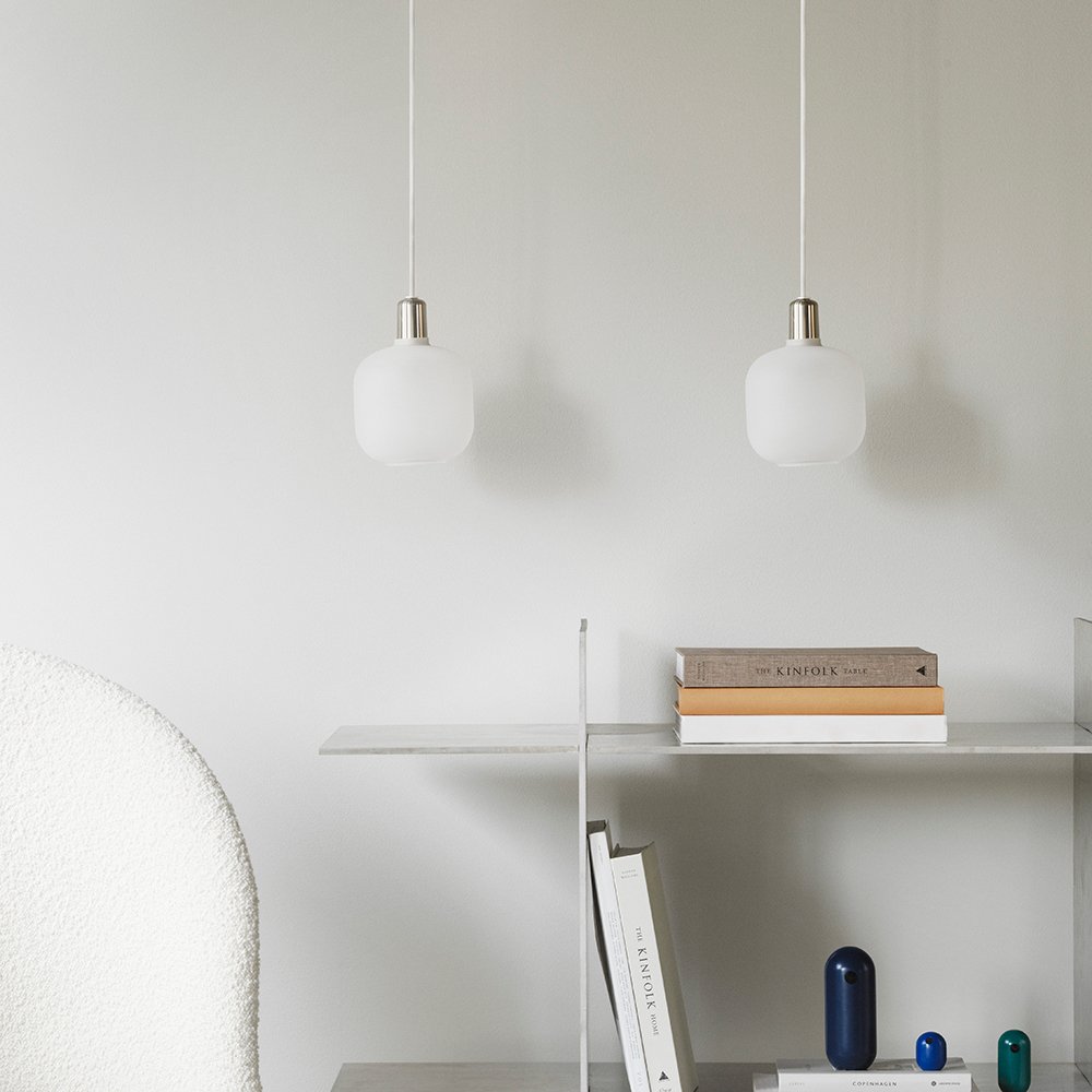 Normann Copenhagen Hanglamp Amp Small - Mat Wit