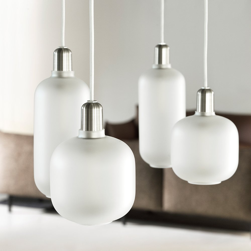 Normann Copenhagen Hanglamp Amp Small - Mat Wit