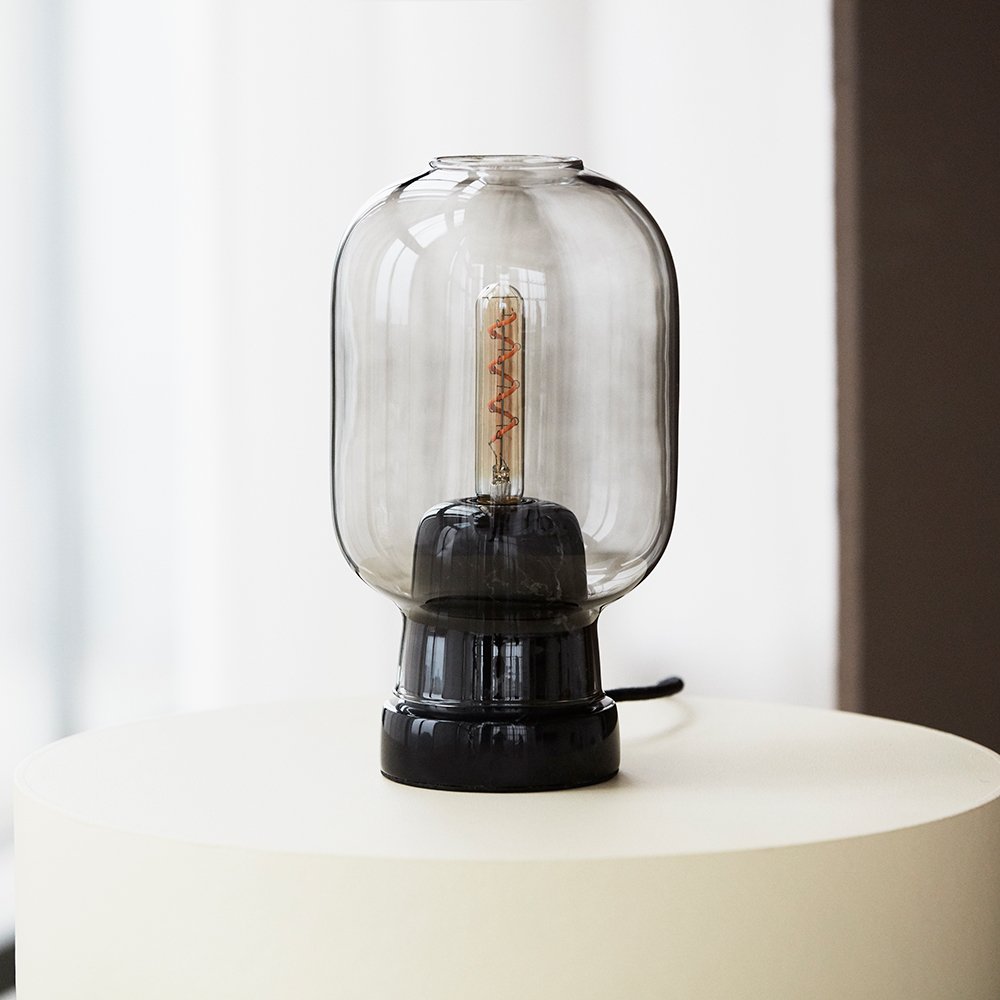Normann Copenhagen Tafellamp Amp Marble - Gerookt Zwart