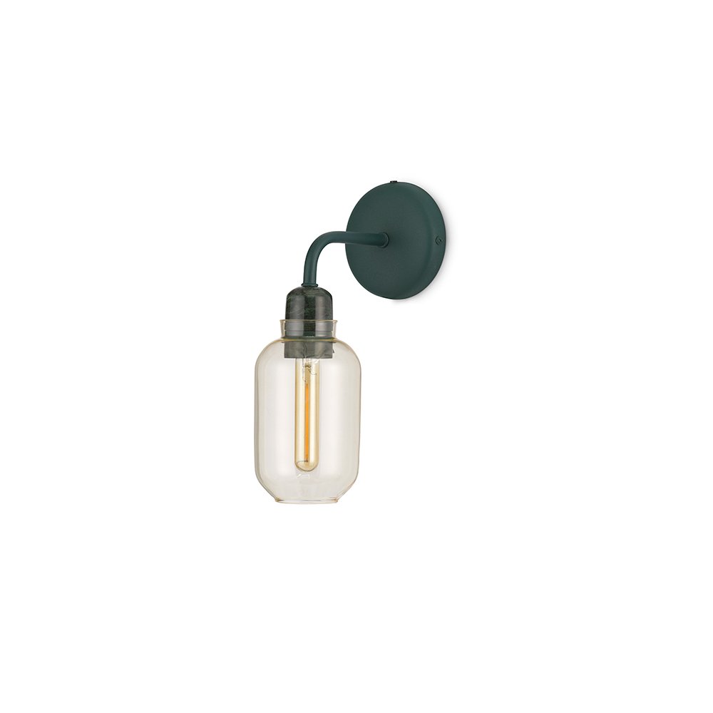 Normann Copenhagen Wandlamp Amp Marble - Goud Groen