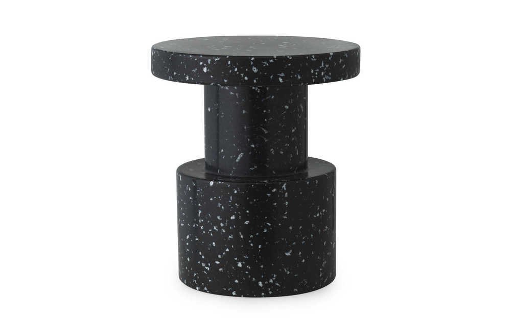 Normann Copenhagen Bijzettafel Bit Stool - Zwart