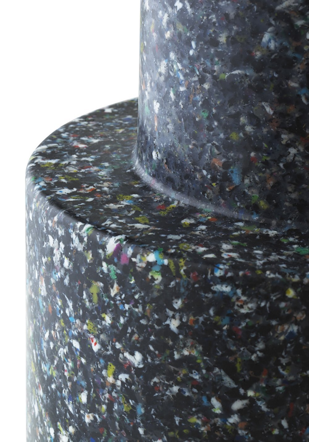 Normann Copenhagen Bijzettafel Bit Stool - Zwart Multi