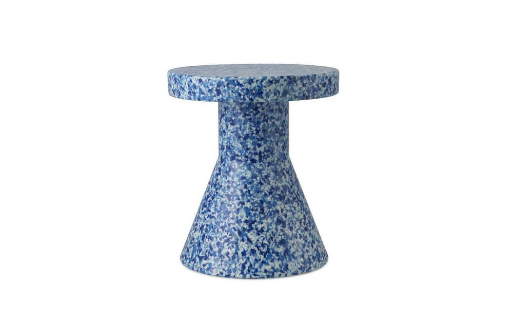 Normann Copenhagen Bijzettafel Bit Stool Cone - Blauw