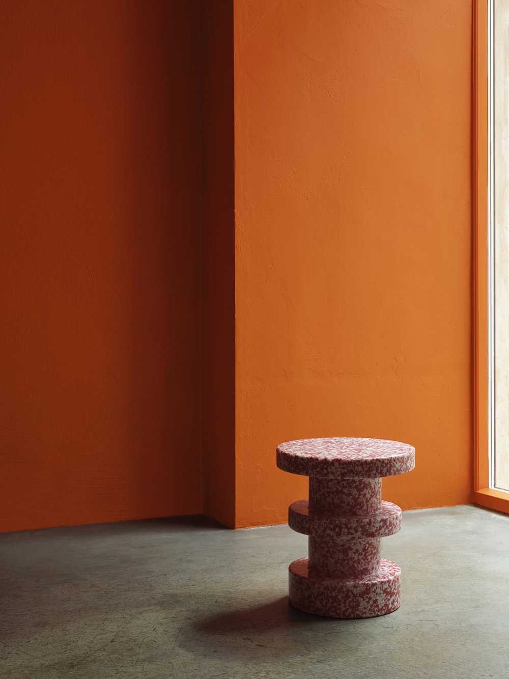 Normann Copenhagen Bijzettafel Bit Stool Stack - Rood