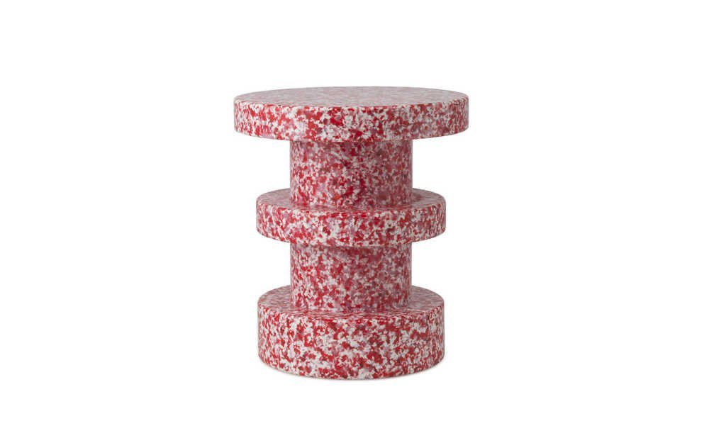 Normann Copenhagen Bijzettafel Bit Stool Stack - Rood