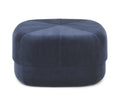 Normann Copenhagen Poef Circus Velour - Donkerblauw