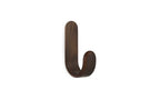 Normann Copenhagen Wandhaak Curve Hook - Walnoot