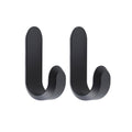 Normann Copenhagen Wandhaken Curve Mini Hooks - Mat Zwart (2 stuks)