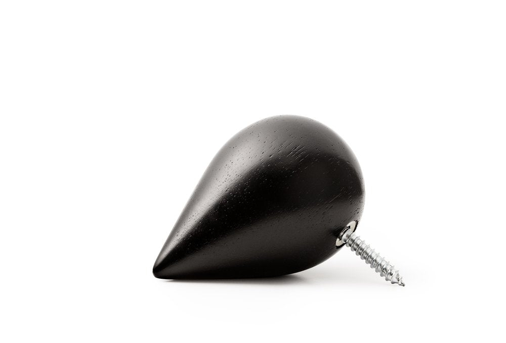 Normann Copenhagen Wandhaken Dropit Hooks - Zwart (2 stuks)