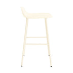Normann Copenhagen Barkruk Form - Crème Staal