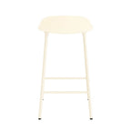 Normann Copenhagen Barkruk Form - Crème Staal