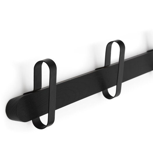 Normann Copenhagen Wandkapstok Hoop - Zwart