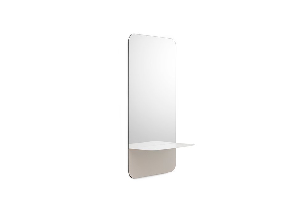 Normann Copenhagen Spiegel Horizon - Verticaal - Wit