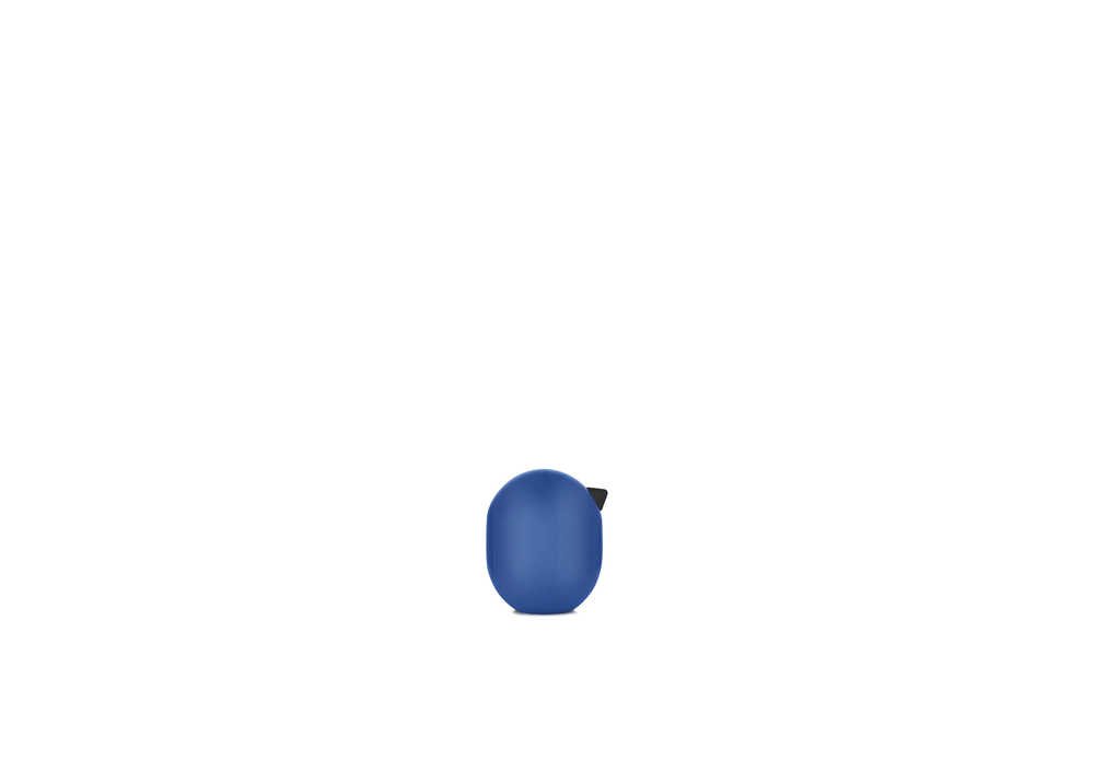 Normann Copenhagen Houten vogel Little Bird - Inktblauw
