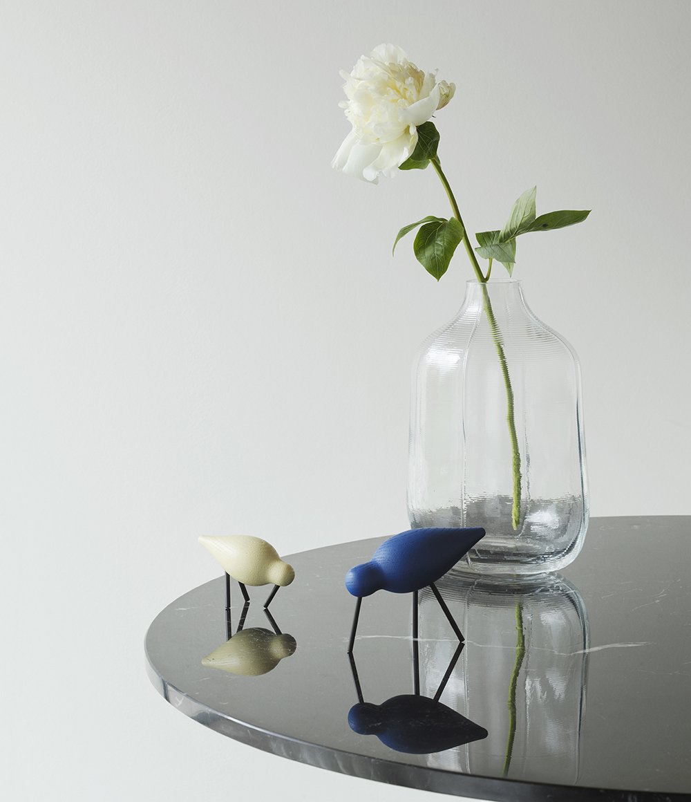 Normann Copenhagen Houten vogel Shorebird - Blauw