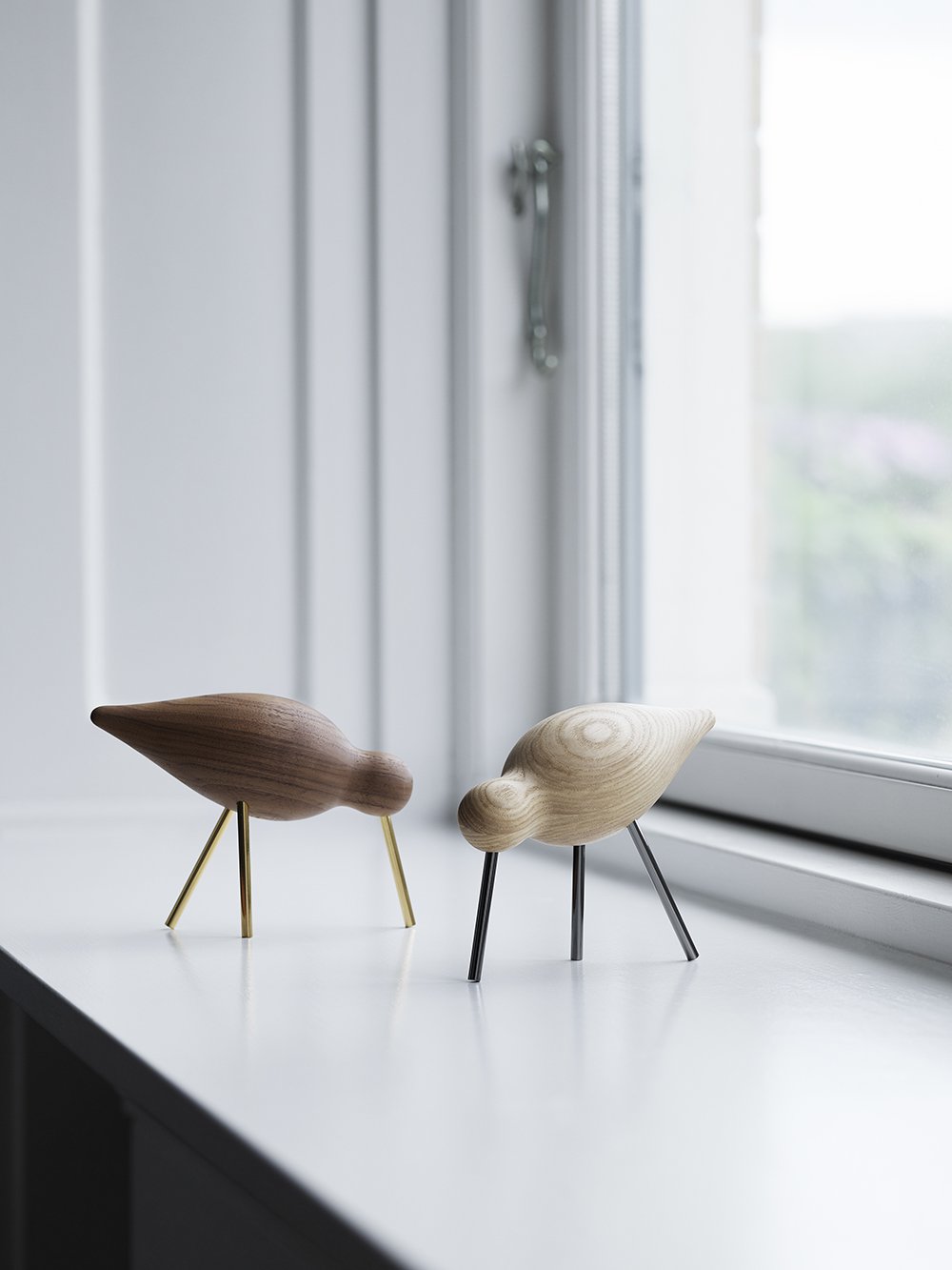 Normann Copenhagen Houten vogel Shorebird - Goudgeel