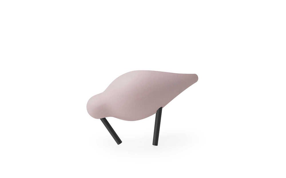 Normann Copenhagen Houten vogel Shorebird - Roze
