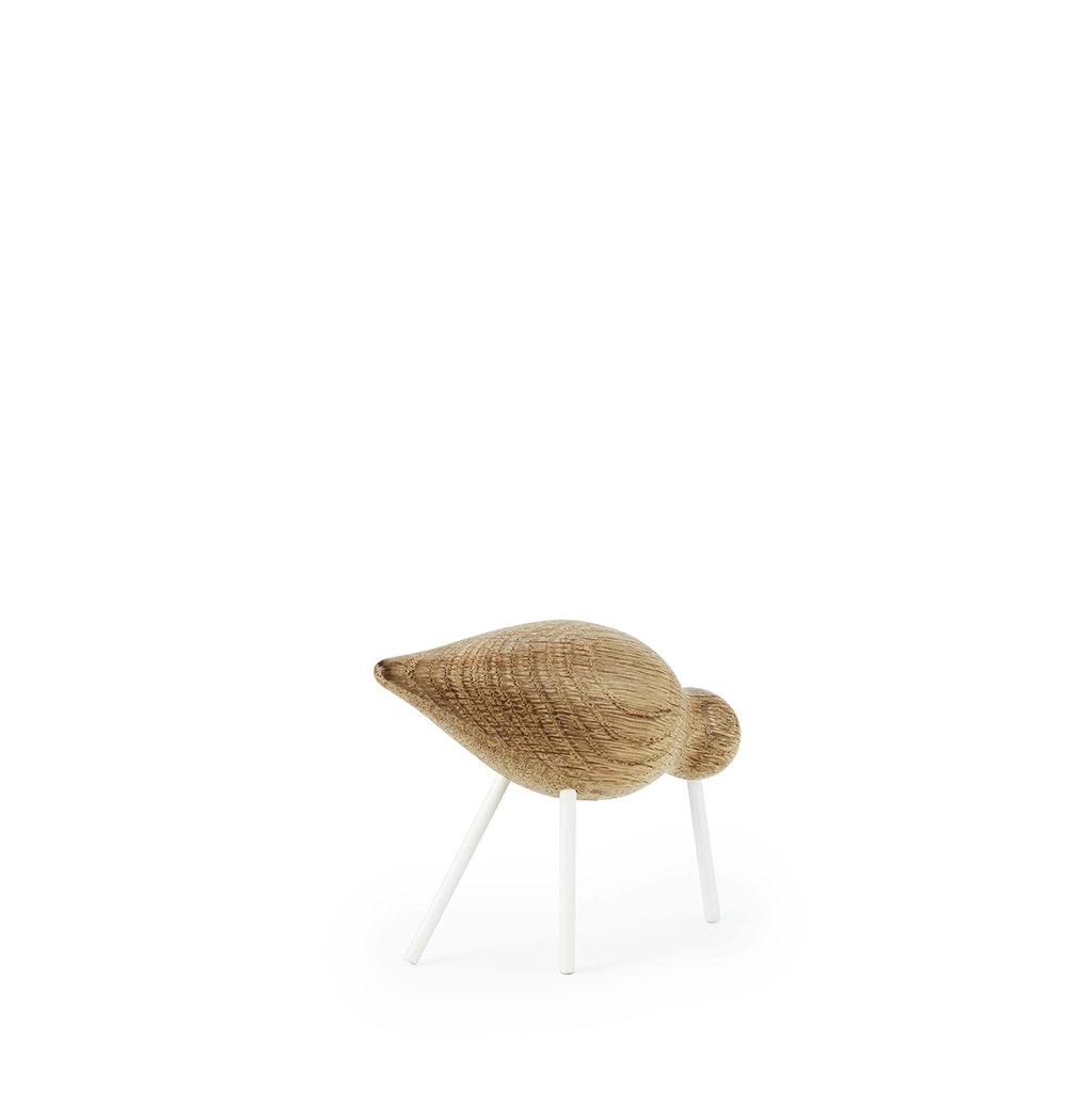 Normann Copenhagen Houten vogel Shorebird - Wit