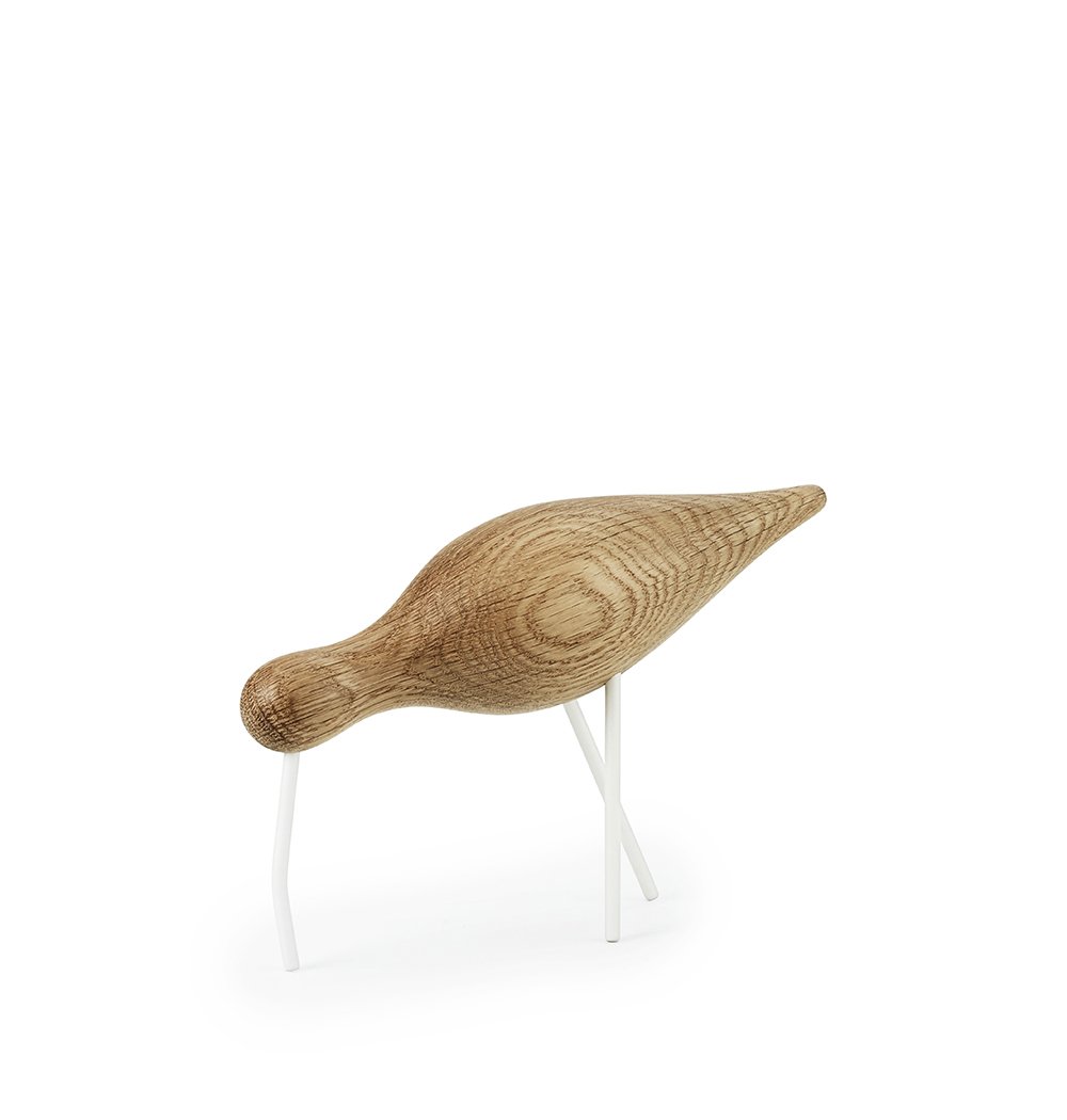Normann Copenhagen Houten vogel Shorebird - Wit
