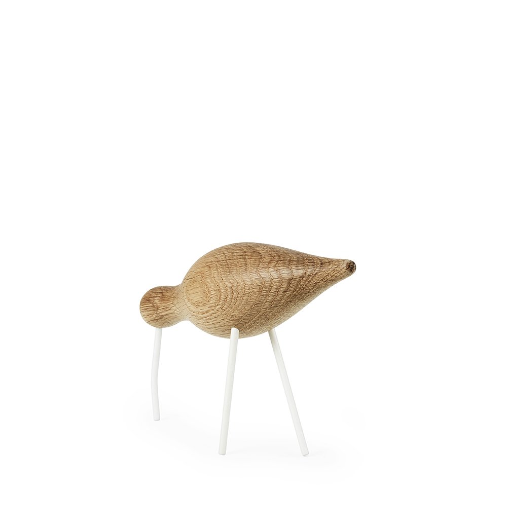 Normann Copenhagen Houten vogel Shorebird - Wit