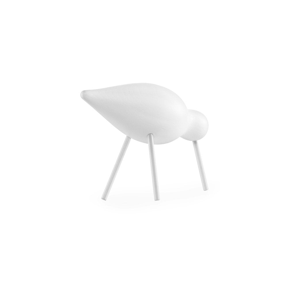 Normann Copenhagen Houten vogel Shorebird - Wit-Wit