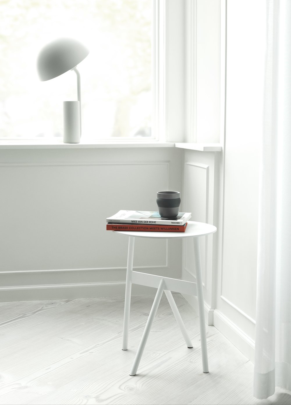 Normann Copenhagen Bijzettafel Stock - Wit