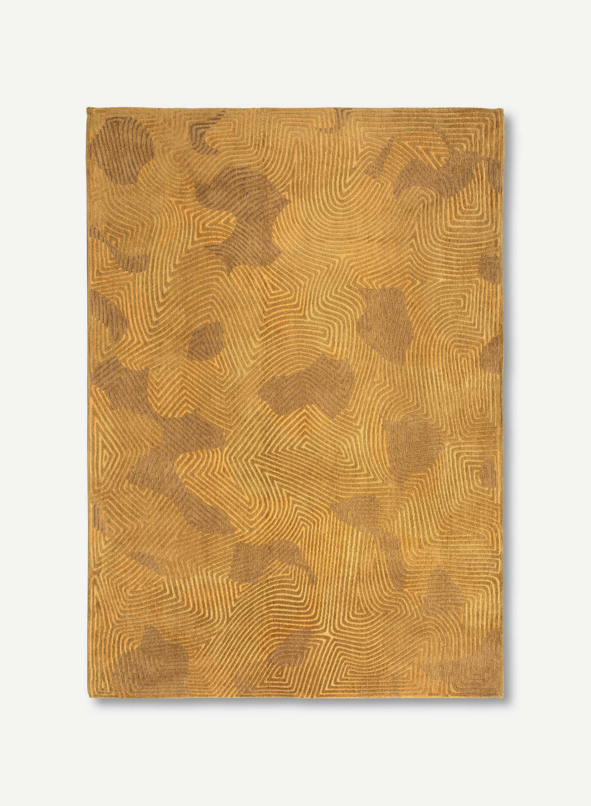 Outlet - Louis de Poortere vloerkleed - Meditation Coral 9226 Jelly Gold 240 x 340 cm