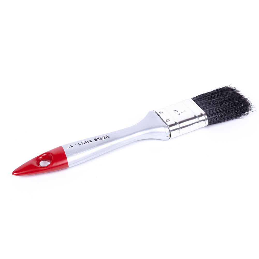 Platte Kwast Zilver 2,5 cm