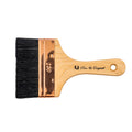Pure & Original Dunne Platte Kwast 12 cm - Spalter voor muurverf