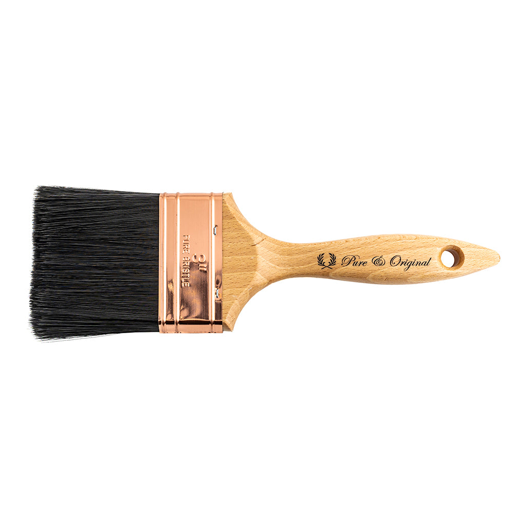 Pure & Original Platte Kwast 6,4 cm - Geschikt voor alle verfsoorten
