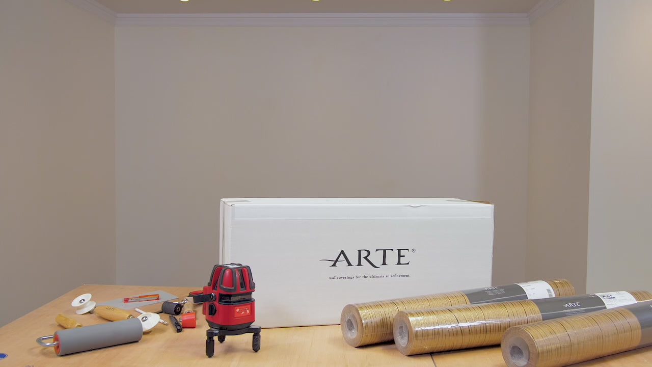 Instructievideo horizontaal behangen