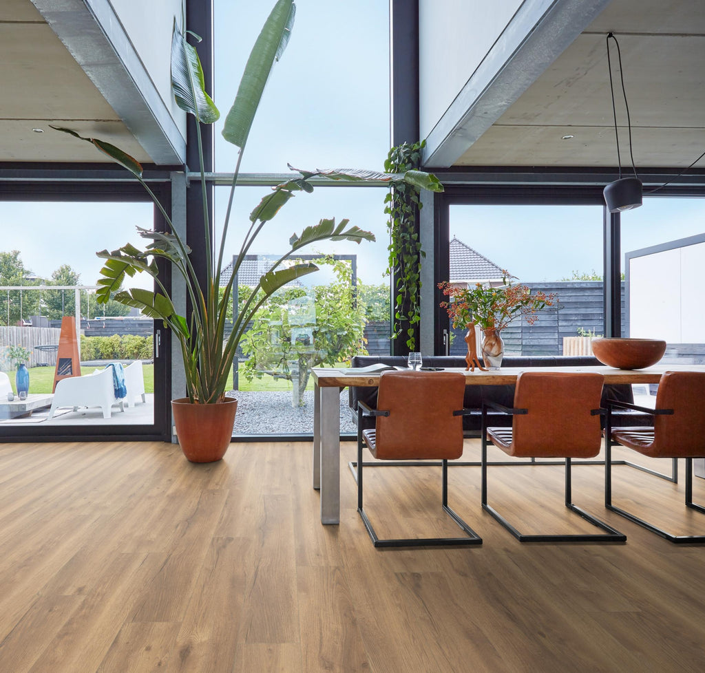 Ambiant Ingelstad Donker Eiken - Laminaat Stroken - sfeerfoto van de laminaat in een interieur