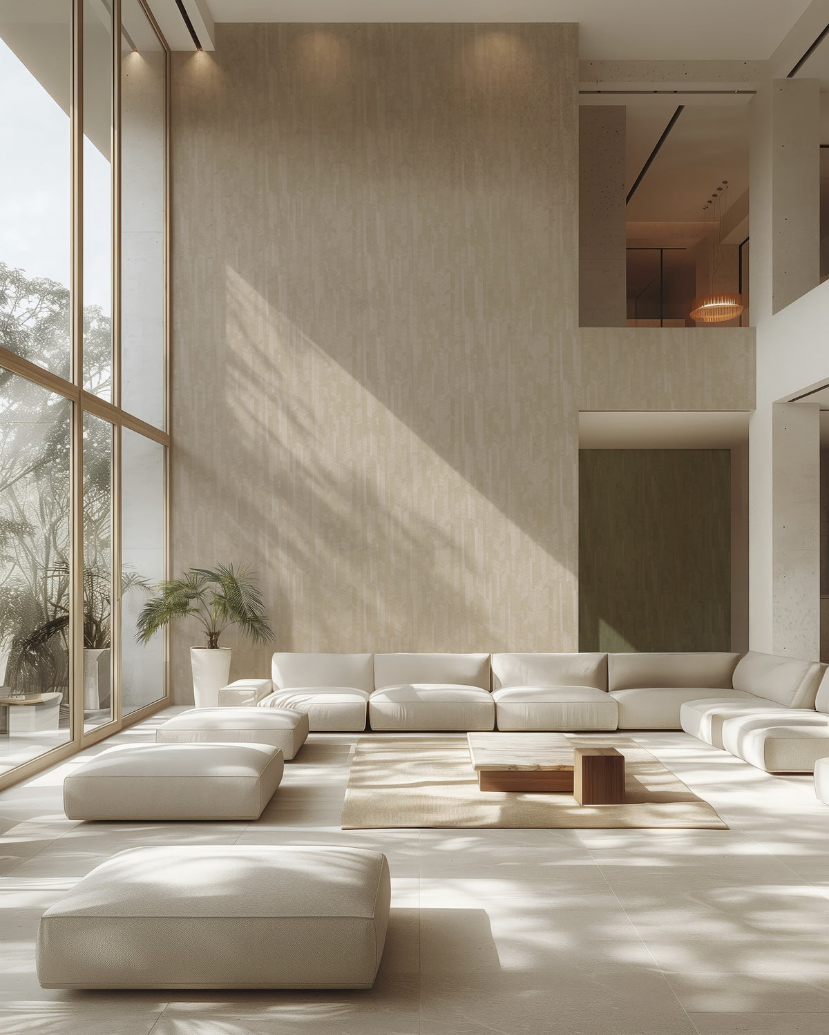 Arte Missoni Home 06 Rafia Plain 10620 behang in interieur