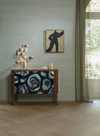 Arte Mysuru Mandya 35400 Sky Blue behang in interieur