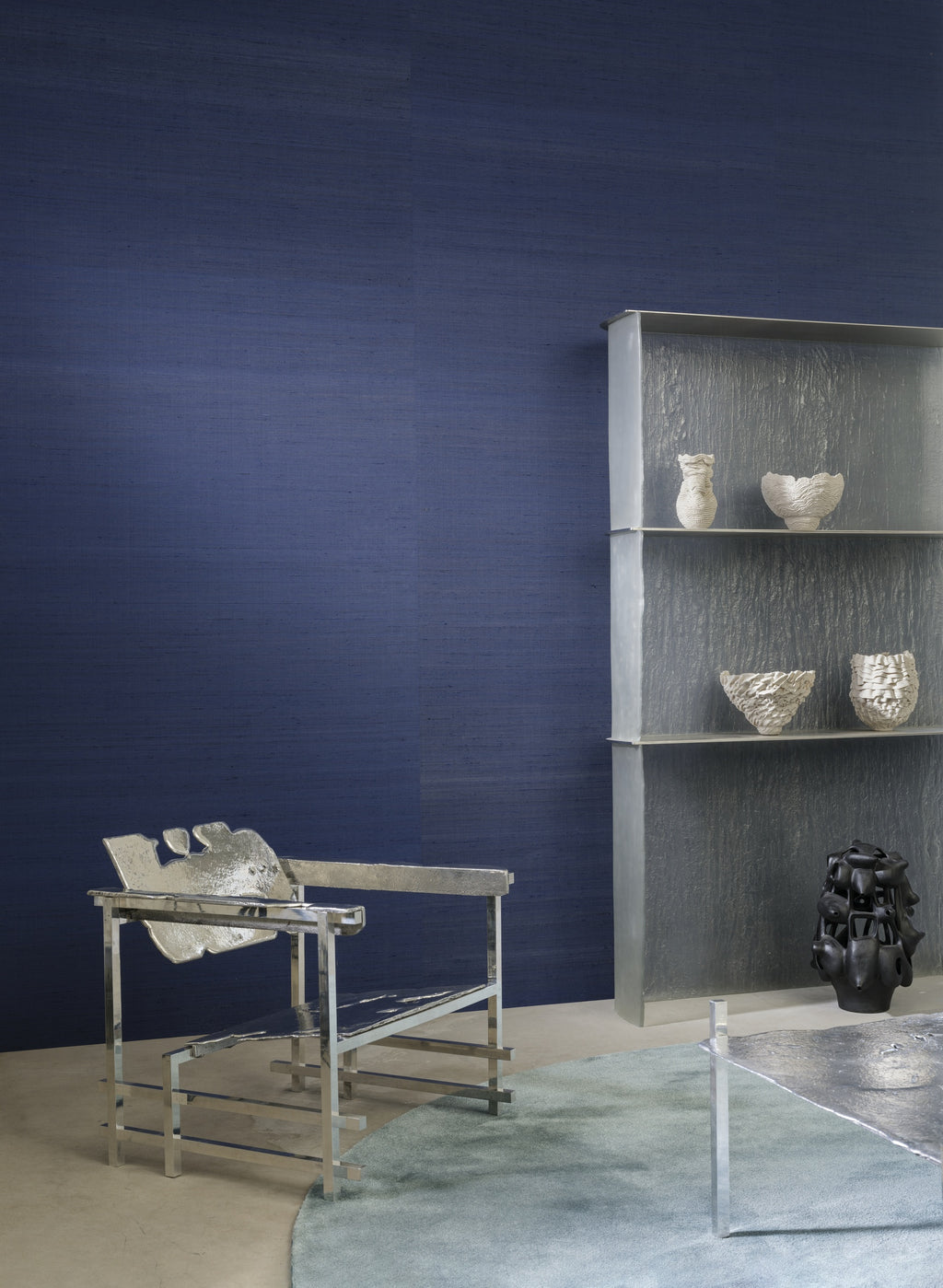 Arte Mysuru Mandya 35402 Jeans behang in interieur