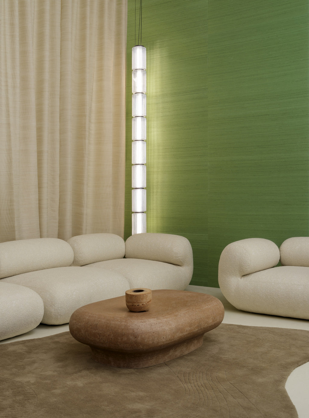 Arte Mysuru Mandya 35408 Evergreen behang in interieur