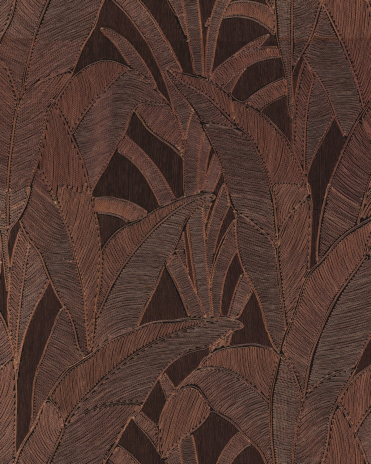 Arte Mysuru Aranya 35442 Chocolate behang