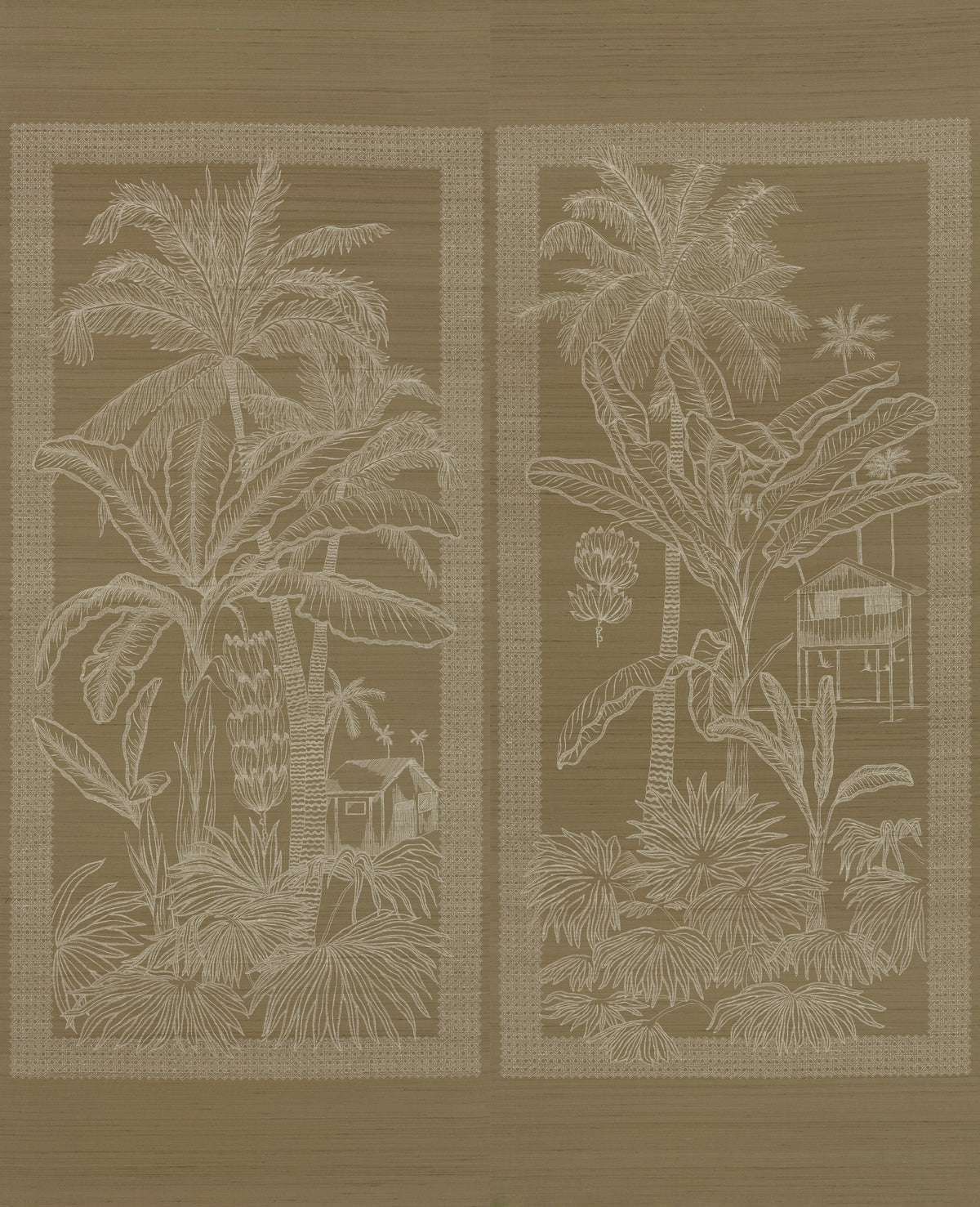Arte Mysuru Nilaya 35450 Basket Weave fotobehang