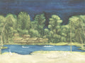 Arte Ombré Riva 32360 Blue Sunset fotobehang