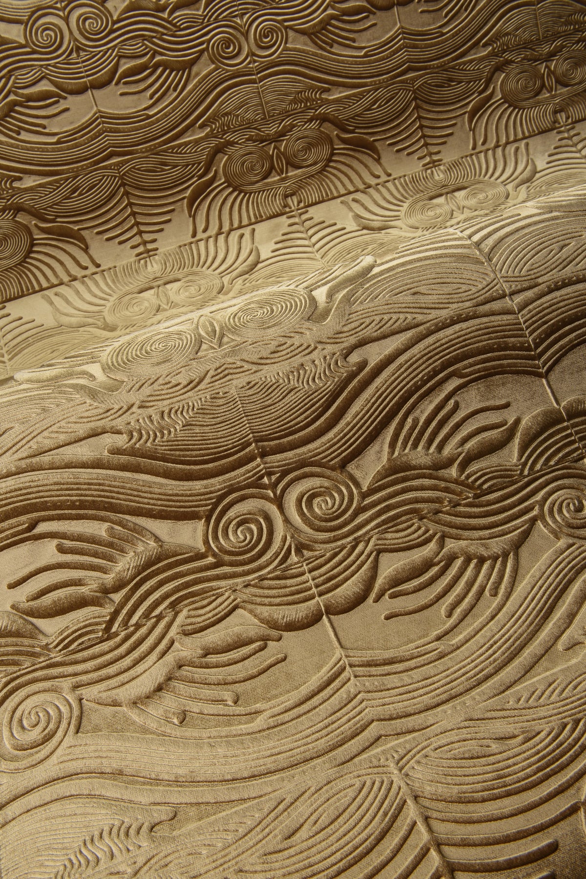 Arte Senah Lumera 55160 Gold behang detail