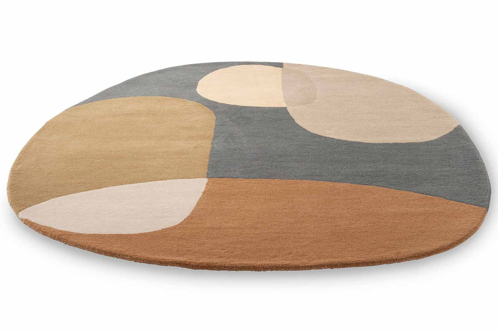 Brink & Campman Decor Miller Fall vloerkleed schuin van boven