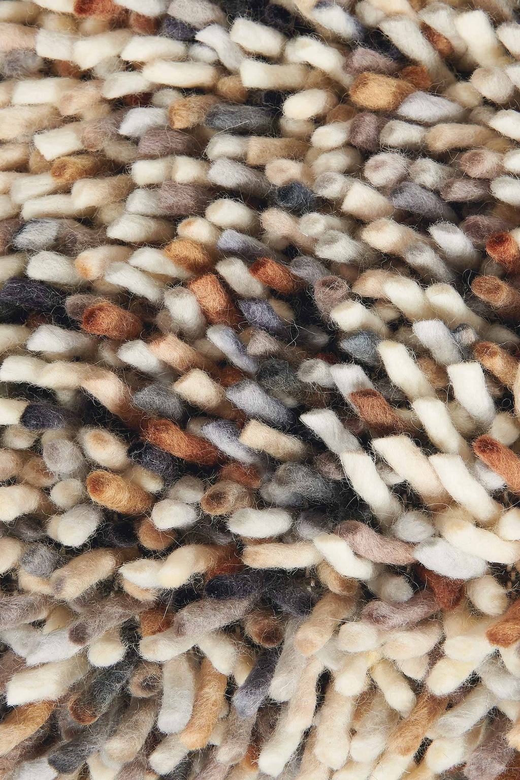 Brink & Campman Dots Terrazzo vloerkleed close-up van de structuur