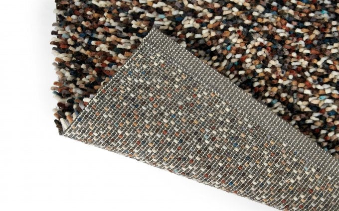 Brink & Campman Dots Soil vloerkleed achterkant