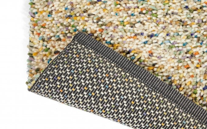 Brink & Campman Dots Confetti vloerkleed achterkant