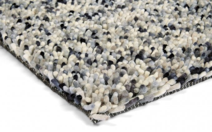 Brink & Campman Dots Frost vloerkleed hoek en rand