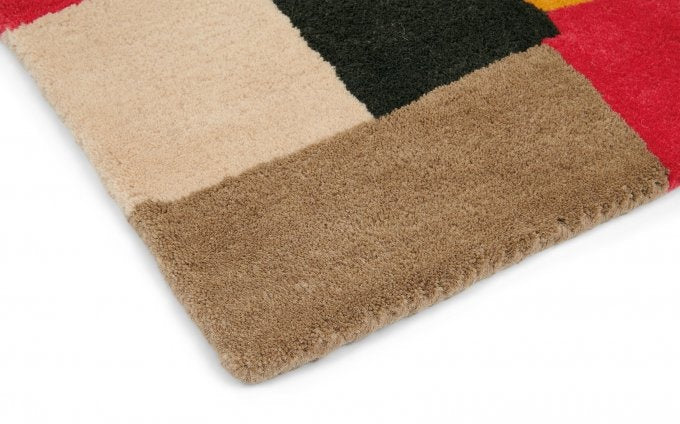 Brink & Campman Estella Domino vloerkleed hoek en rand