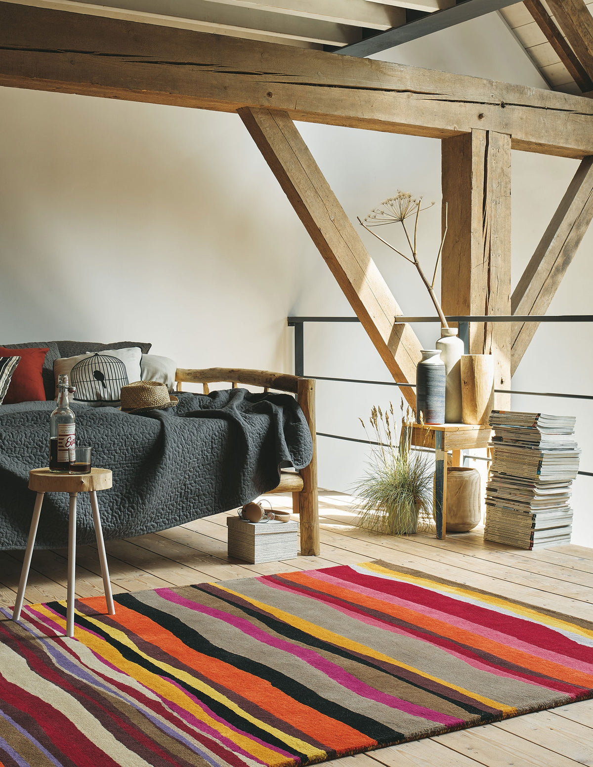 Brink & Campman Estella Summer vloerkleed in een interieur